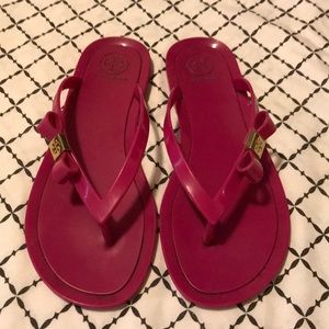 TORY BURCH JELLY SANDAL SIZE 8